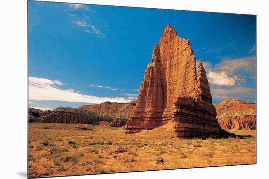 Cathedral Valley Utah-null-Mounted Art Print