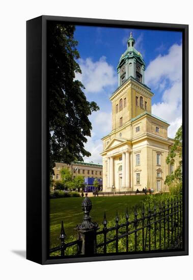 Cathedral, Vastra Hamngatan and Kungsgatan, Gothenburg, Sweden, Scandinavia, Europe-Frank Fell-Framed Stretched Canvas