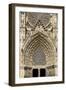 Cathedral West Door, Rheims, UNESCO World Heritage Site, Marne, France, Europe-Rolf Richardson-Framed Photographic Print