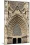 Cathedral West Door, Rheims, UNESCO World Heritage Site, Marne, France, Europe-Rolf Richardson-Mounted Photographic Print