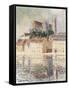 Cathedrale d'Auxerre-Gustave Loiseau-Framed Stretched Canvas