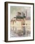 Cathedrale d'Auxerre-Gustave Loiseau-Framed Giclee Print