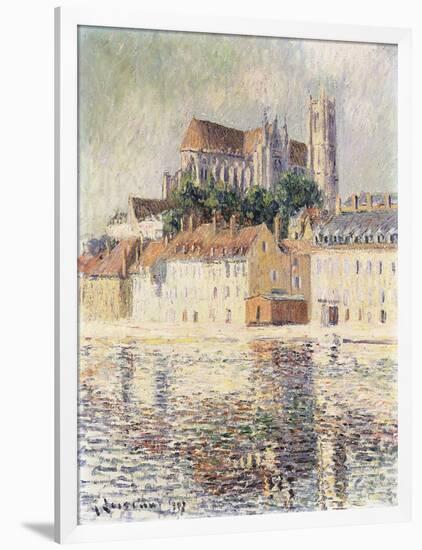 Cathedrale d'Auxerre-Gustave Loiseau-Framed Giclee Print