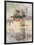 Cathedrale d'Auxerre-Gustave Loiseau-Framed Giclee Print