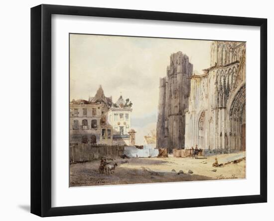 Cathedrale de Cologne-Paul Constantin Tetar von Elven-Framed Giclee Print