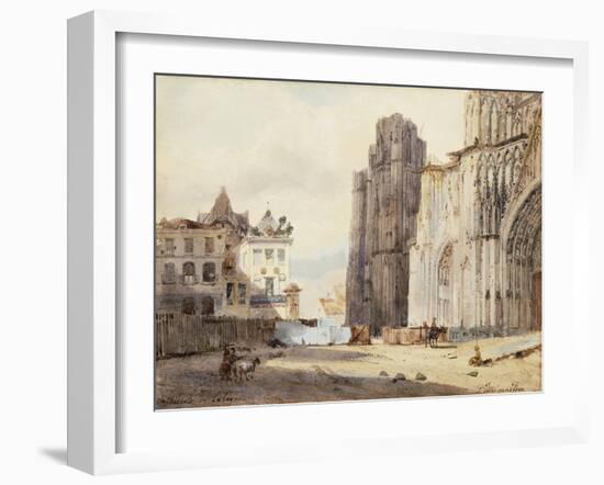 Cathedrale de Cologne-Paul Constantin Tetar von Elven-Framed Giclee Print