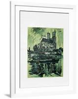Cathédrale de Mantes la Jolie-Isis Kischka-Framed Collectable Print