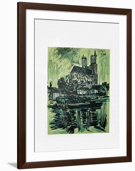 Cathédrale de Mantes la Jolie-Isis Kischka-Framed Collectable Print