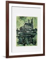 Cathédrale de Mantes la Jolie-Isis Kischka-Framed Collectable Print