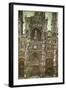 Cathedrale de Rouen-Harmonie Brune-Claude Monet-Framed Giclee Print