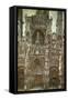 Cathedrale de Rouen-Harmonie Brune-Claude Monet-Framed Stretched Canvas