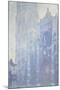 Cathédrale de Rouen. Le portail et la tour Saint-Romain, effet du matin, harmonie blanche-Claude Monet-Mounted Giclee Print