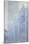 Cathédrale de Rouen. Le portail et la tour Saint-Romain, effet du matin, harmonie blanche-Claude Monet-Mounted Giclee Print