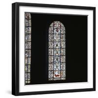 Cathédrale Notre Dame de Chartres. Vitrail : "L'arbre de Jessé"-null-Framed Giclee Print