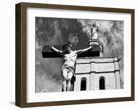 Cathedrale Notre-Dame des Doms d'Avignon, France-Steve Pearlman-Framed Art Print