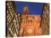 Cathedrale Notre Dame, Strasbourg, Alsace, France-Walter Bibikow-Stretched Canvas