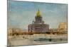 Cathédrale Saint-Isaac à Saint-Pétersbourg-Félix Ziem-Mounted Giclee Print