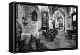 Cathédrale Saint-Sacerdos, Sarlat-la-Canéda, Perigord Noir, region Aquitain-Klaus Neuner-Framed Stretched Canvas