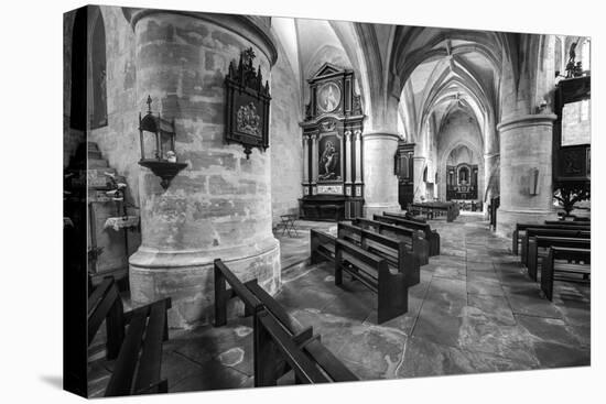 Cathédrale Saint-Sacerdos, Sarlat-la-Canéda, Perigord Noir, region Aquitain-Klaus Neuner-Stretched Canvas