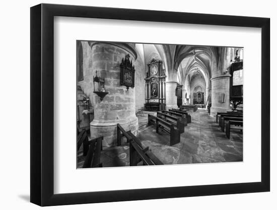 Cathédrale Saint-Sacerdos, Sarlat-la-Canéda, Perigord Noir, region Aquitain-Klaus Neuner-Framed Photographic Print