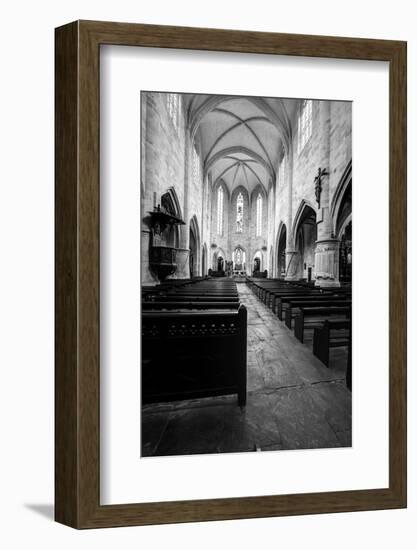 Cathédrale Saint-Sacerdos, Sarlat-la-Canéda, Perigord Noir, region Aquitain-Klaus Neuner-Framed Photographic Print