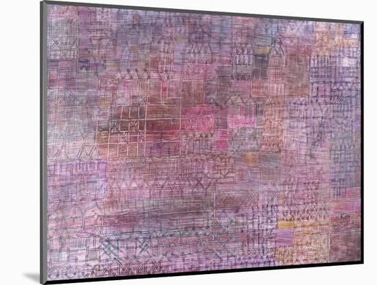 Cathedrals; Kathedralen-Paul Klee-Mounted Premium Giclee Print