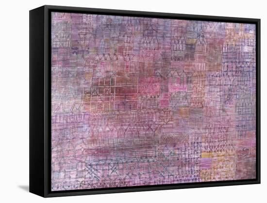 Cathedrals; Kathedralen-Paul Klee-Framed Stretched Canvas