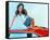 Catherine Bach - The Dukes of Hazzard-null-Framed Stretched Canvas