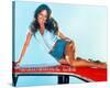 Catherine Bach - The Dukes of Hazzard-null-Stretched Canvas