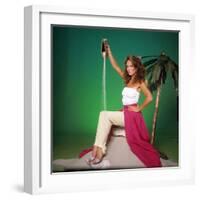 Catherine Bach-null-Framed Photo