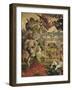 Catherine Beheaded in the Presence of Emperor Maxentius-Friedrich Pacher-Framed Giclee Print