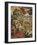 Catherine Beheaded in the Presence of Emperor Maxentius-Friedrich Pacher-Framed Giclee Print