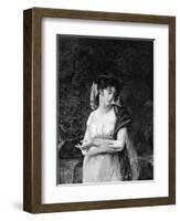 Catherine Bonaparte-Antoine-Jean Gros-Framed Art Print