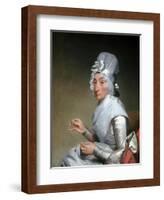 Catherine Brass Yates (Mrs. Richard Yates) by Gilbert Stuart-Gilbert Stuart-Framed Giclee Print