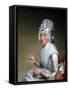 Catherine Brass Yates (Mrs. Richard Yates) by Gilbert Stuart-Gilbert Stuart-Framed Stretched Canvas