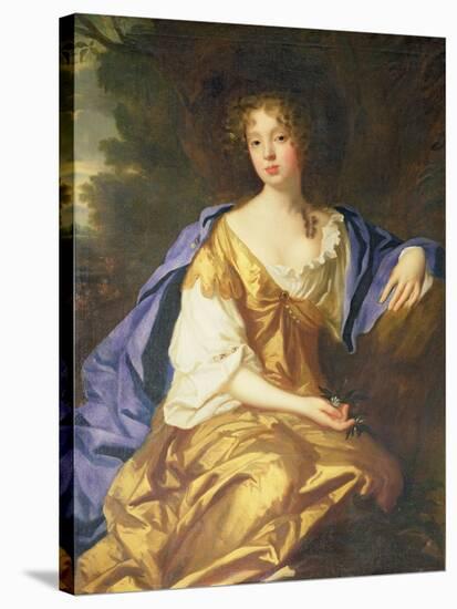 Catherine, Countess of Rockingham (1657-95)-Sir Peter Lely-Stretched Canvas