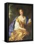 Catherine, Countess of Rockingham (1657-95)-Sir Peter Lely-Framed Stretched Canvas