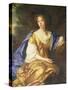 Catherine, Countess of Rockingham (1657-95)-Sir Peter Lely-Stretched Canvas