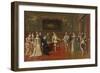 Catherine De 'Medici Meets Her Sons Charles IX and Henry III-Wladyslaw Bakalowicz-Framed Giclee Print