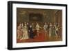 Catherine De 'Medici Meets Her Sons Charles IX and Henry III-Wladyslaw Bakalowicz-Framed Giclee Print