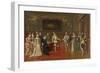 Catherine De 'Medici Meets Her Sons Charles IX and Henry III-Wladyslaw Bakalowicz-Framed Giclee Print