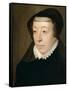 Catherine De Medicis, Queen of France-Francois Clouet-Framed Stretched Canvas