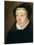 Catherine De Medicis, Queen of France-Francois Clouet-Stretched Canvas