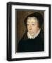 Catherine De Medicis, Queen of France-Francois Clouet-Framed Art Print