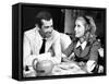 Catherine Deneuve and Roger Vadim Having a Cup of Tea in 1960-DR-Framed Stretched Canvas