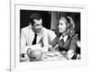 Catherine Deneuve and Roger Vadim Having a Cup of Tea in 1960-DR-Framed Photographic Print