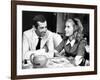 Catherine Deneuve and Roger Vadim Having a Cup of Tea in 1960-DR-Framed Photographic Print