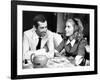 Catherine Deneuve and Roger Vadim Having a Cup of Tea in 1960-DR-Framed Photographic Print