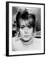 Catherine Deneuve. "Beds And Broads" 1962, "Les Parisiennes"-null-Framed Photographic Print