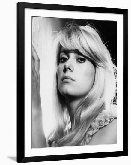 Catherine Deneuve. "Repulsion" 1965, Directed by Roman Polanski-null-Framed Photographic Print